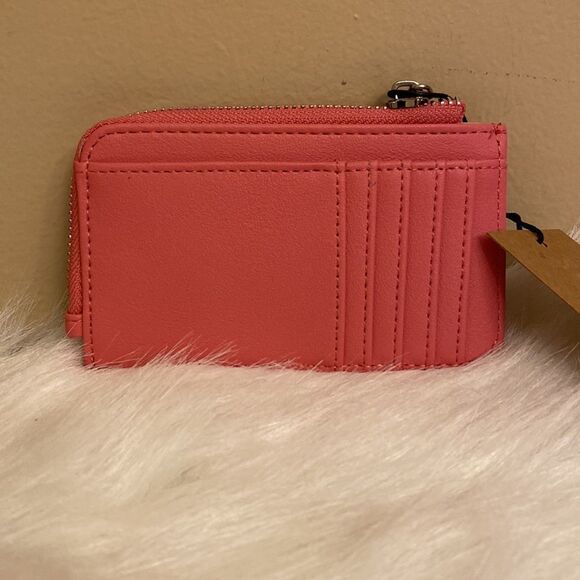 NWT Steve Madden Raspberry (bslim) Mini Wallet - Picture 5 of 6